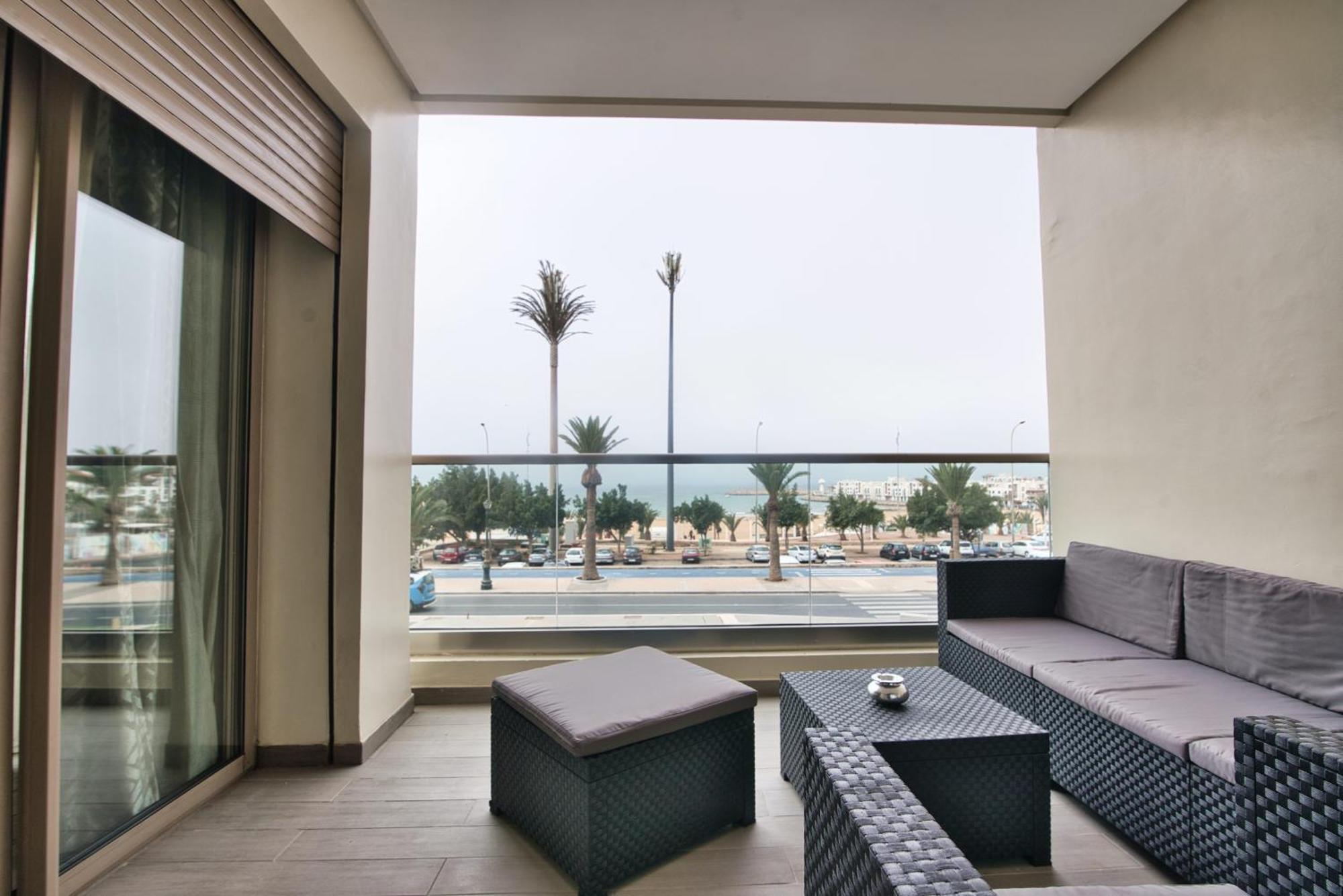 New Sea Front Apartment 135Mq With Unlimited Wi-Fi Agadir Exterior photo